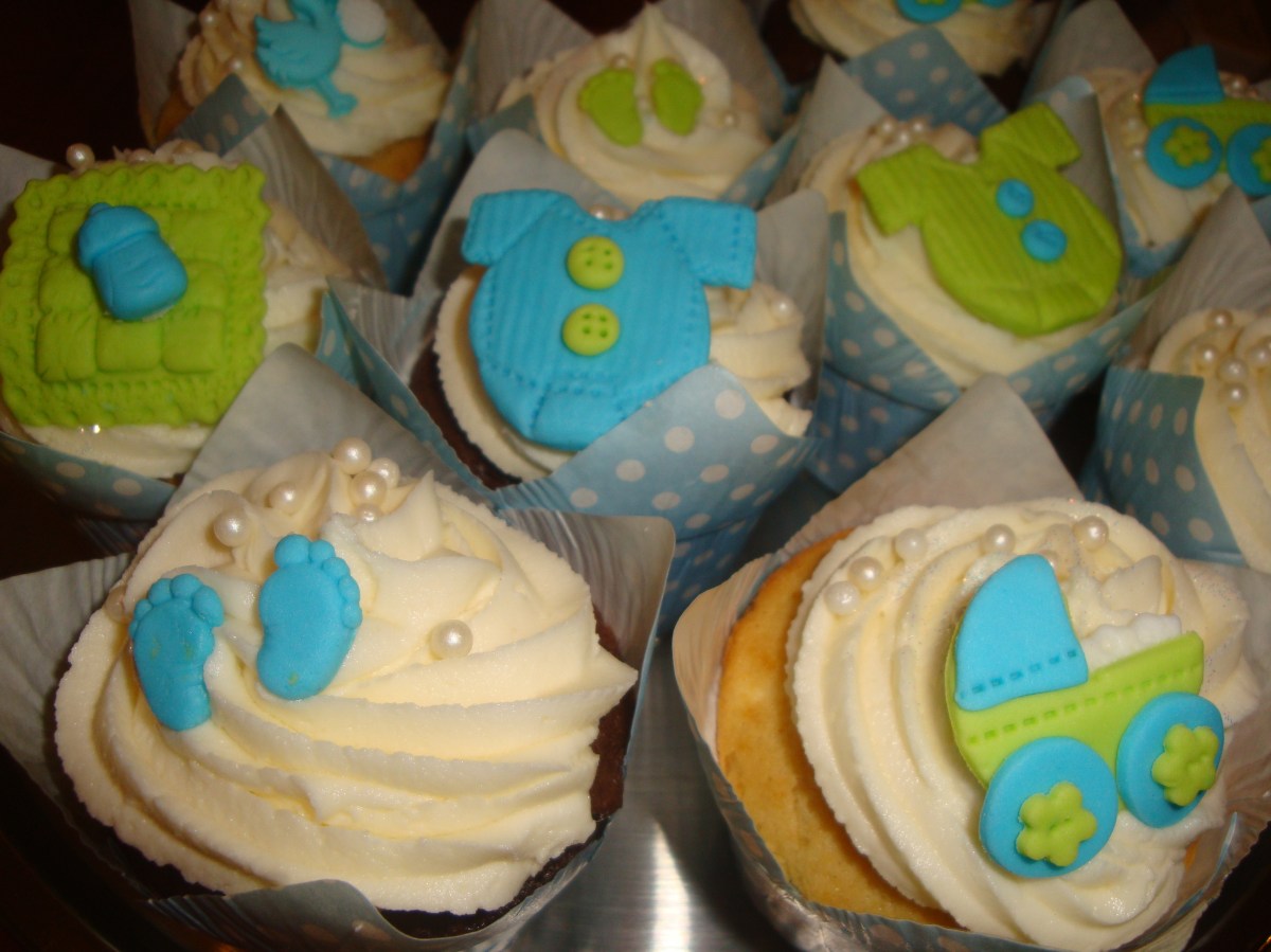 Baby Shower Lime & Blue