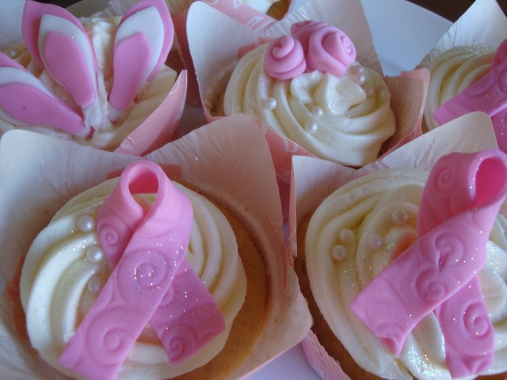 Breast Cancer Awareness Cupcakes