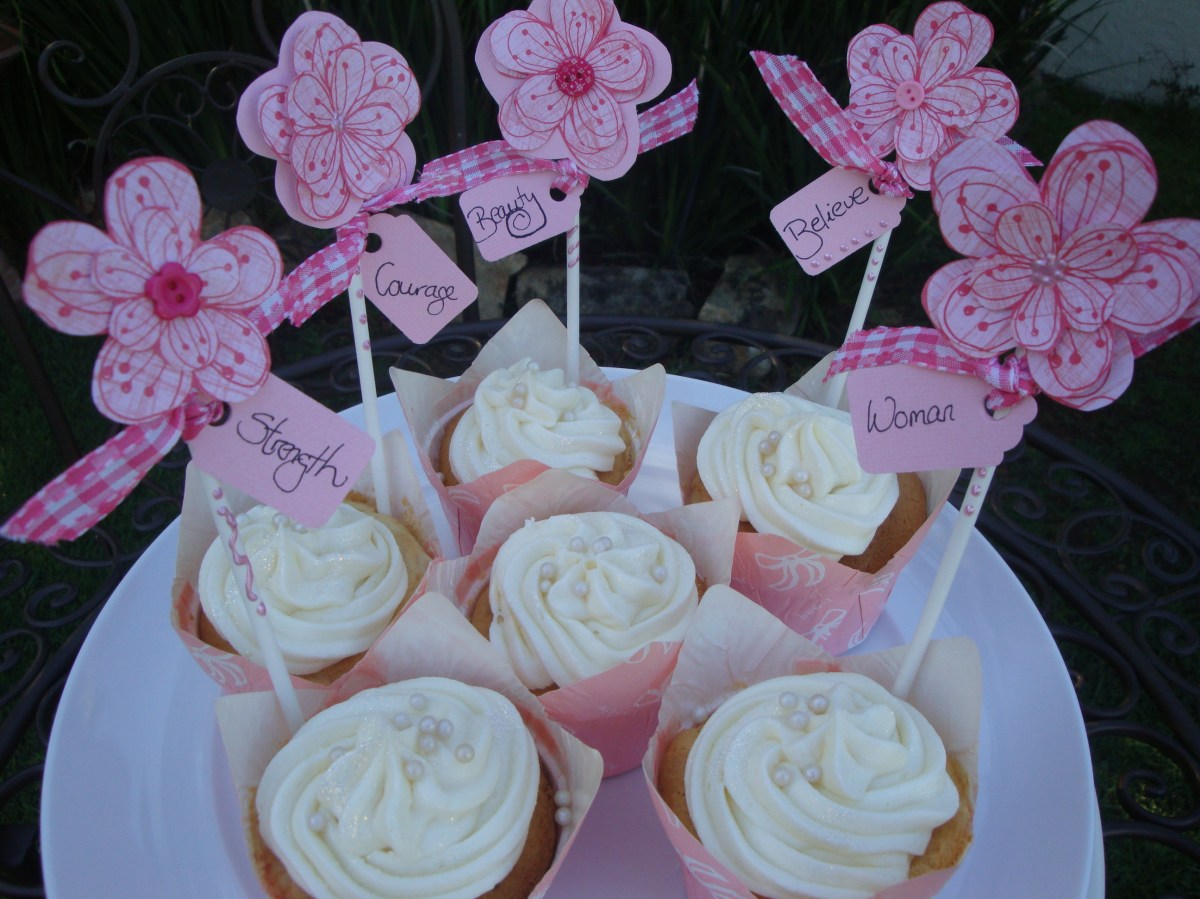 Breast Cancer Awareness Cupcakes