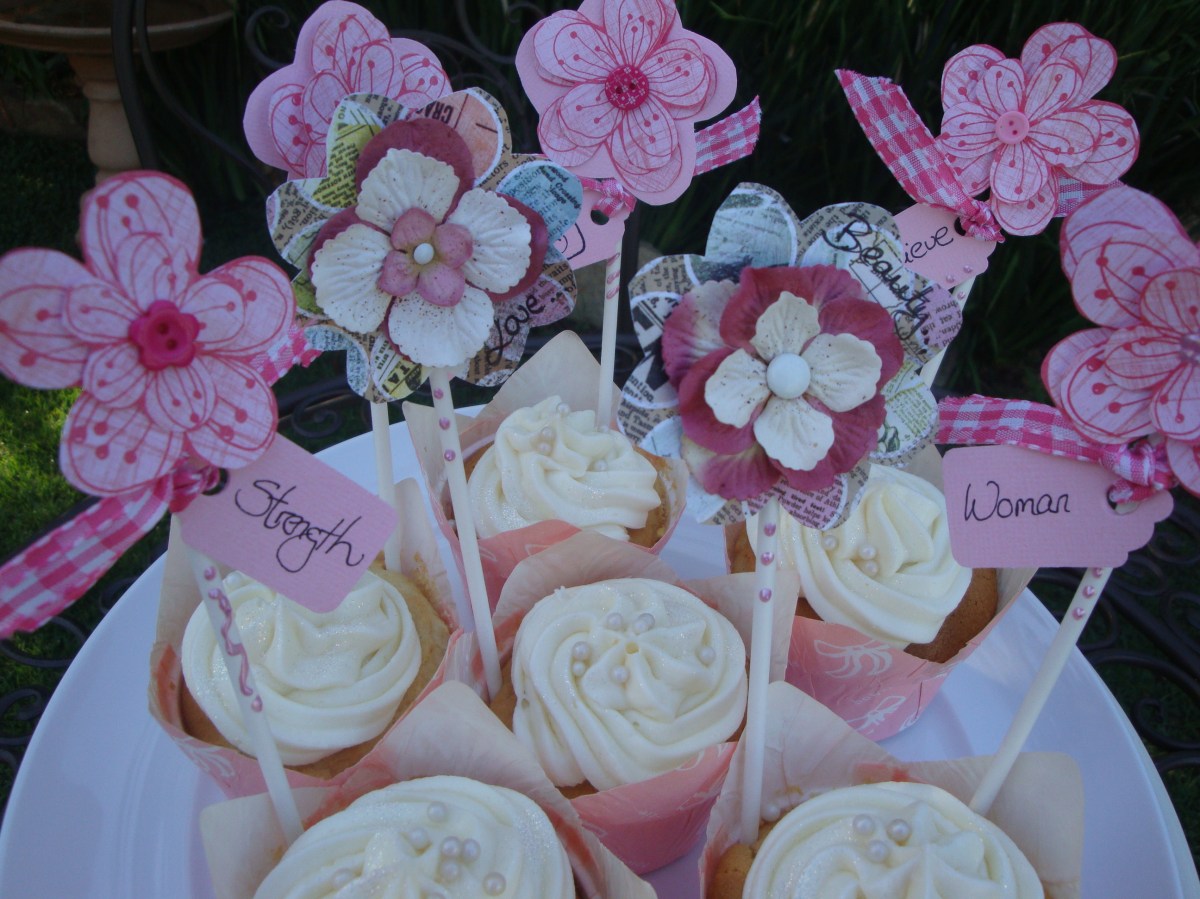 Breast Cancer Awareness Cupcakes