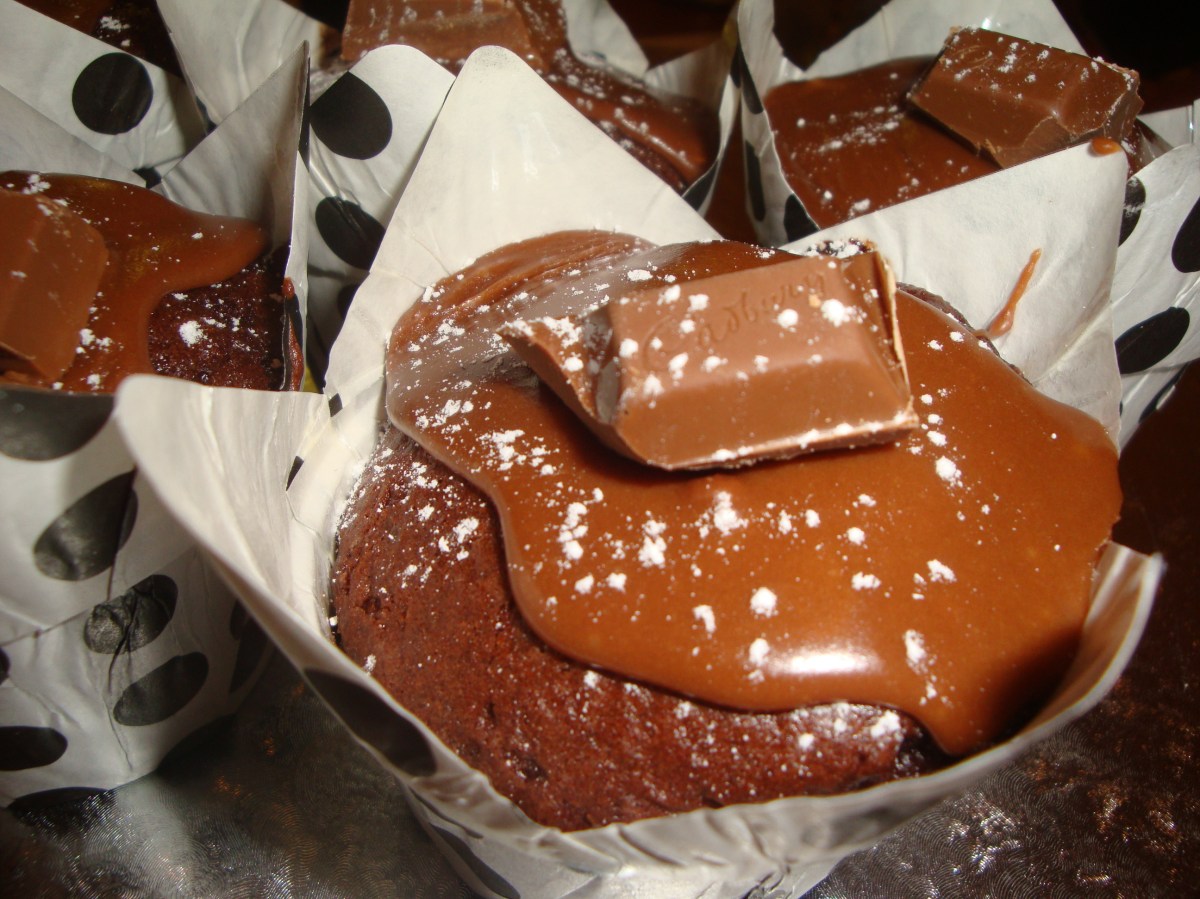 Chocolate Ganache Cupcakes