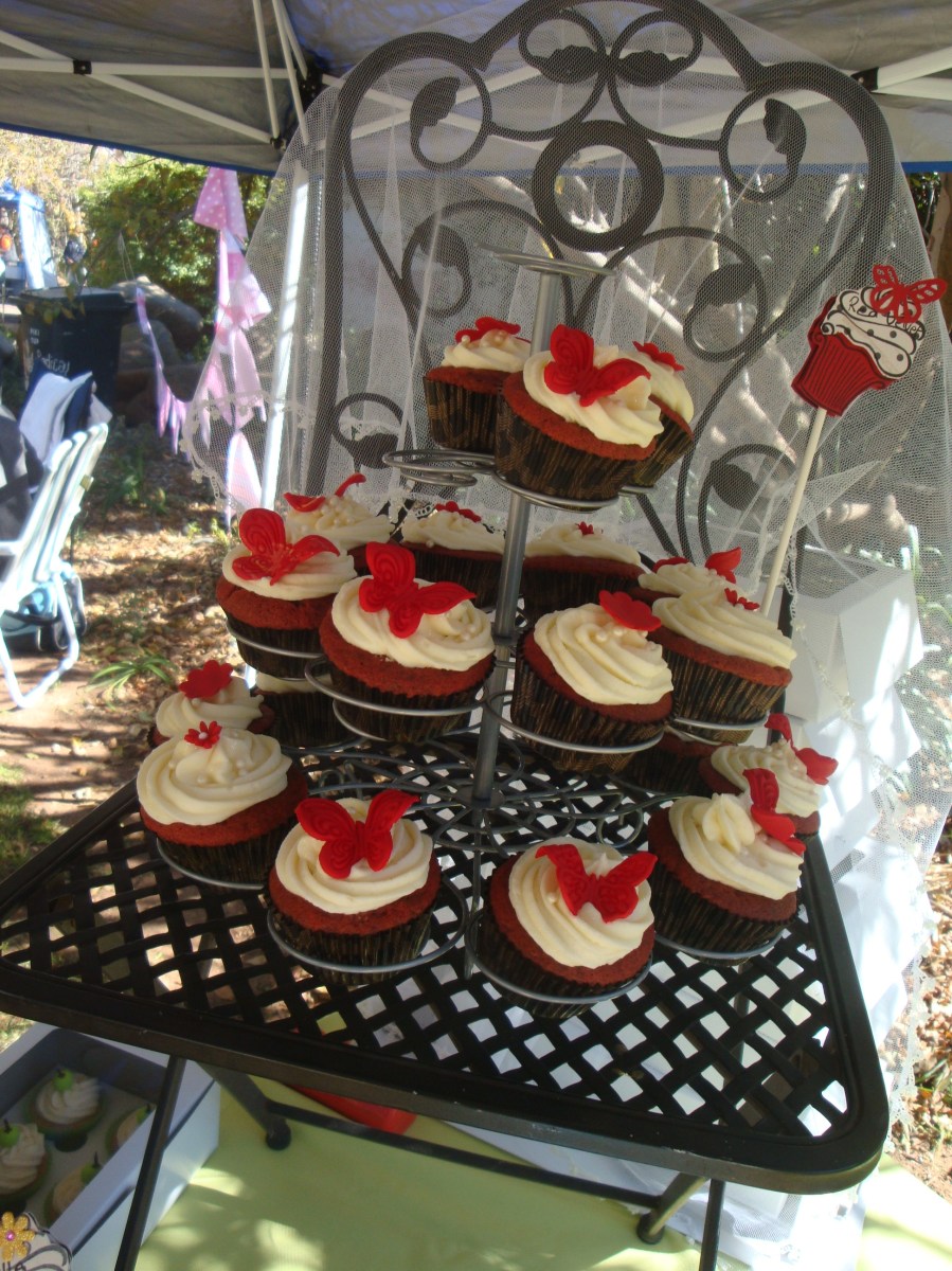 Winter Market Day Cupcakes