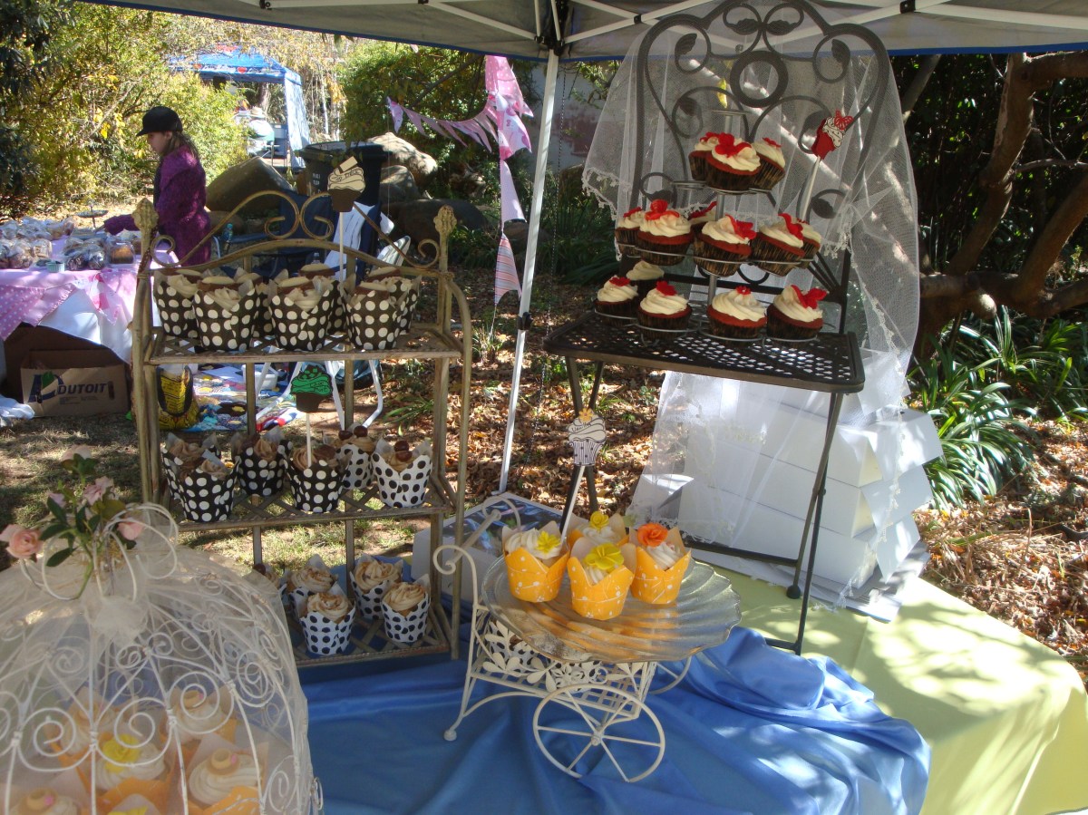 Winter Market Day Cupcakes