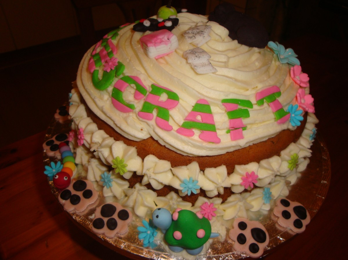 Naughty Rottweiller Cake