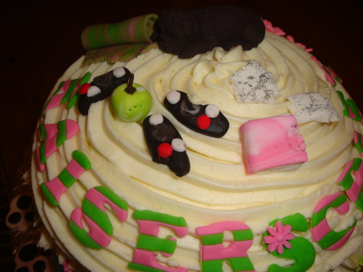 Naughty Rottweiller Cake