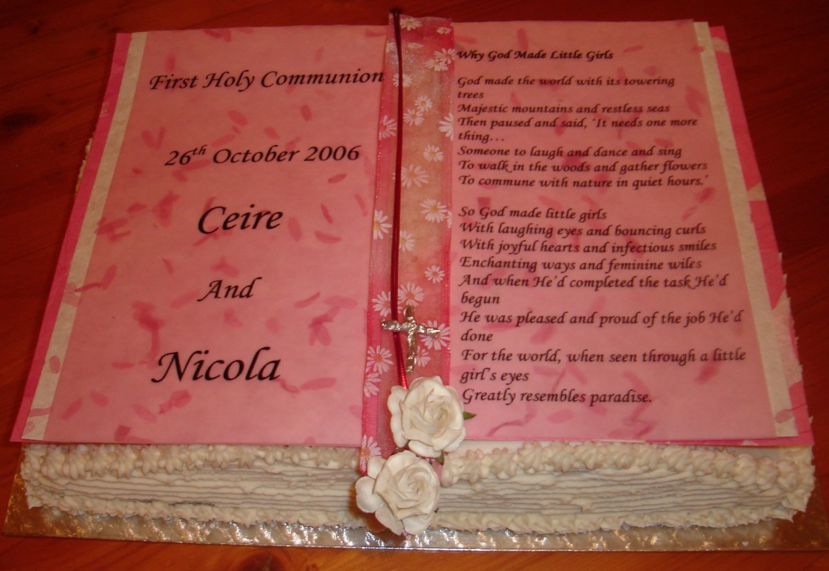 First Communion Cake