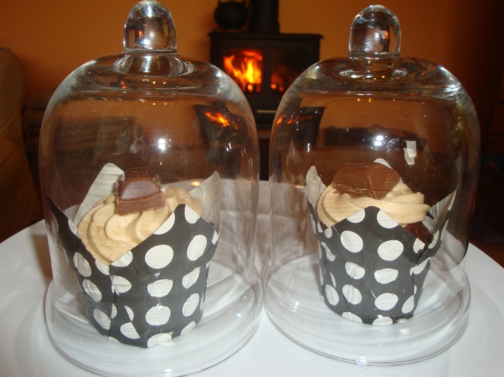 Bitthday Cupcakes Chocolate Caramel Cupcakes