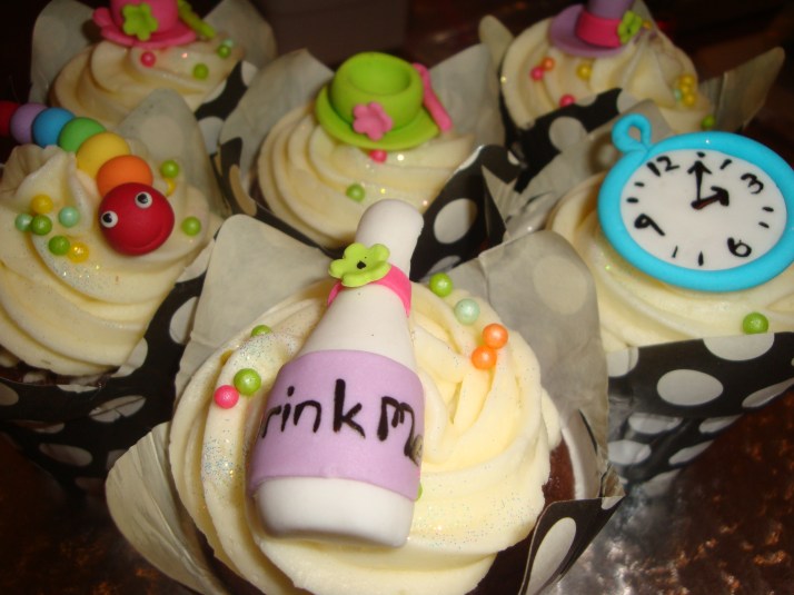 Cupcakes for Mad Hatters Party