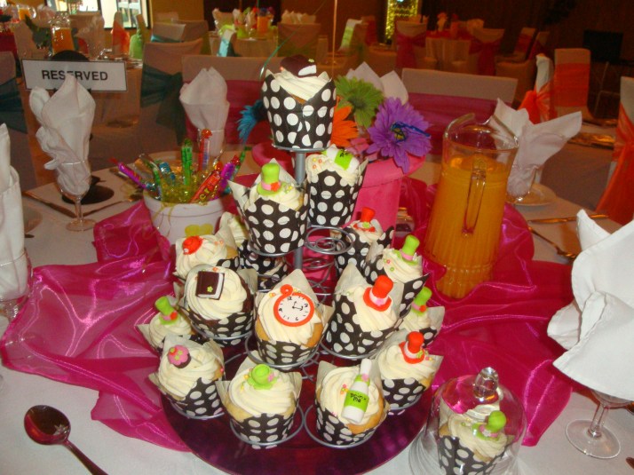 Mad Hatter Cupcakes
