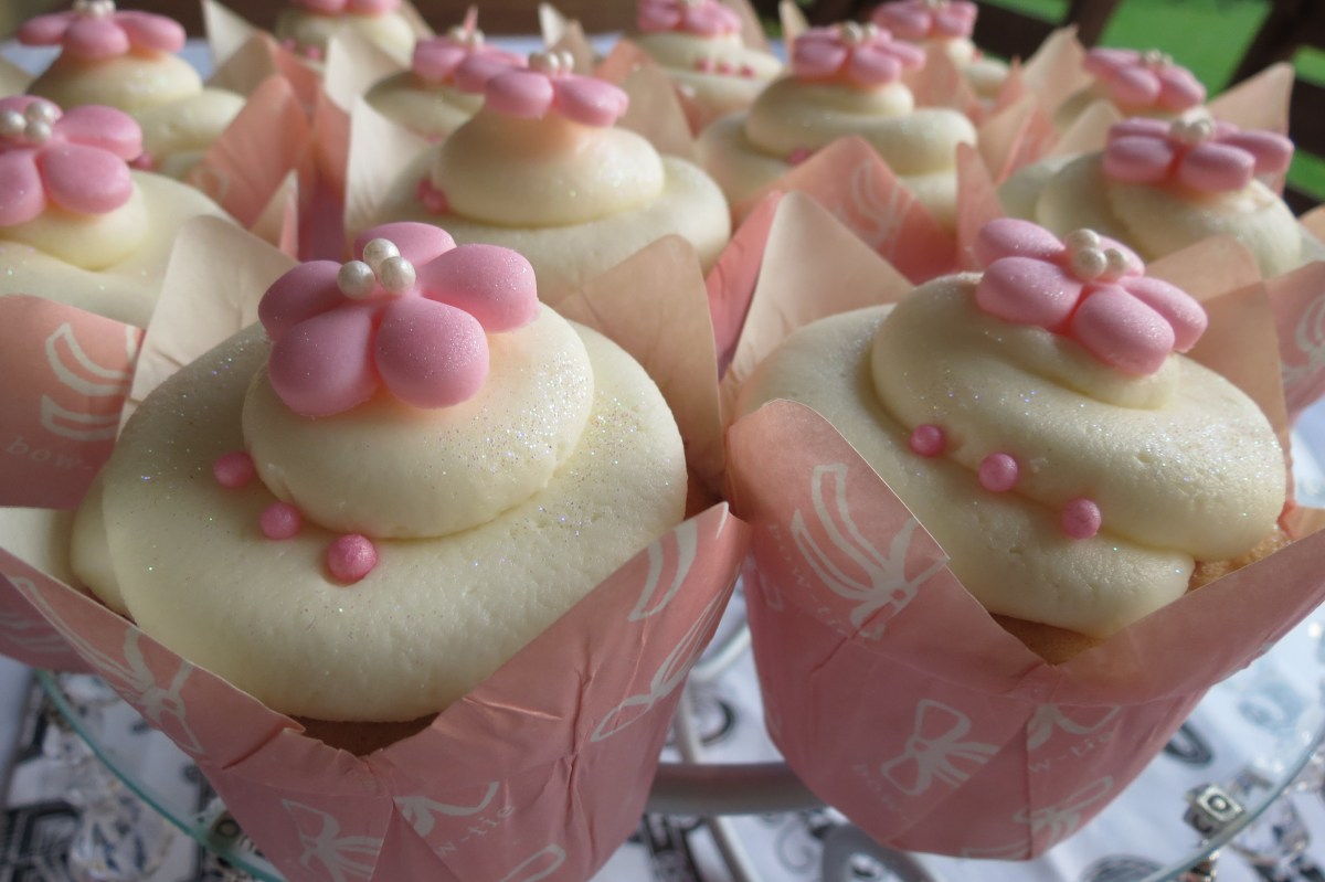 Pink Blossom Cupcakes