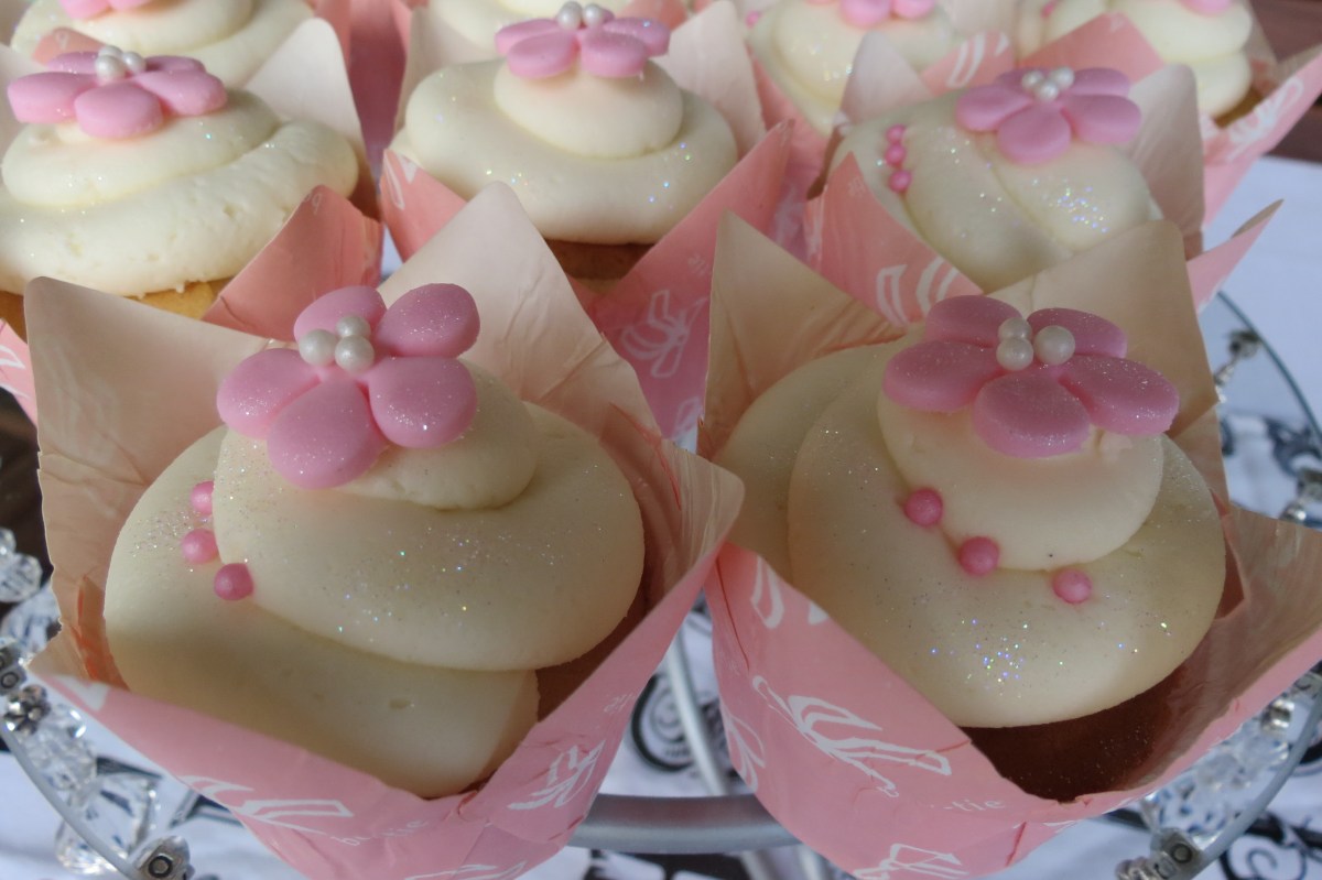 Pink Blossom Cupcakes