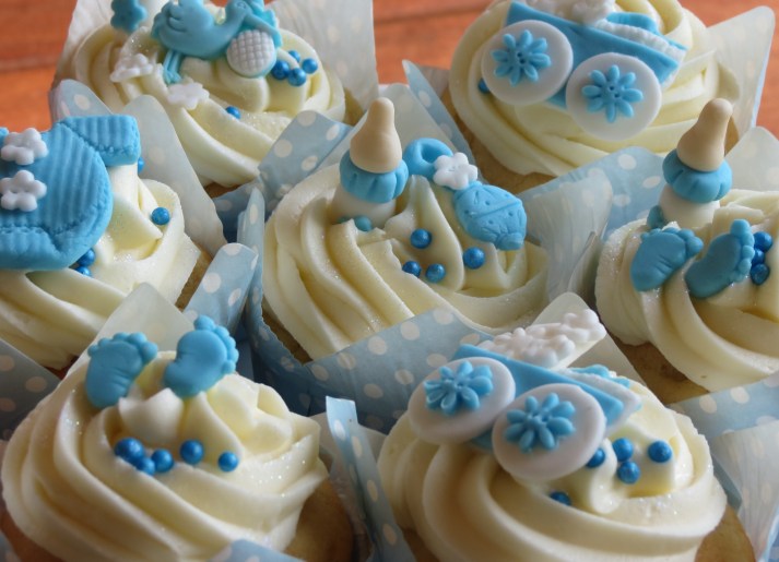 Baby Shower (Boy) Cupcakes Baby Shower (Boy) Cupcakes