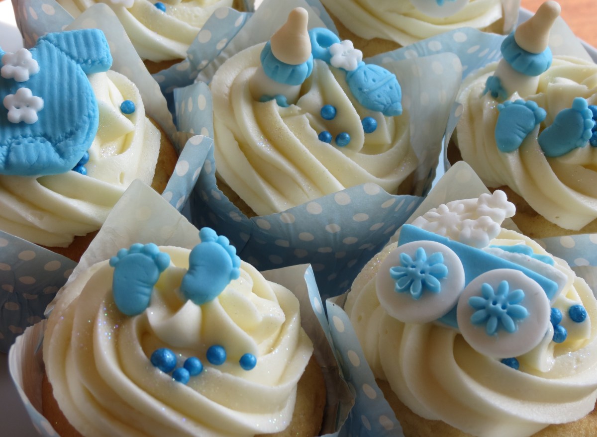 Baby Shower (Boy) Cupcakes