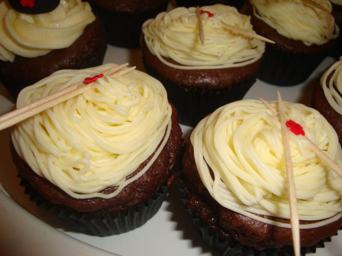 Chinese Cupcakes - Oodles of Noodles