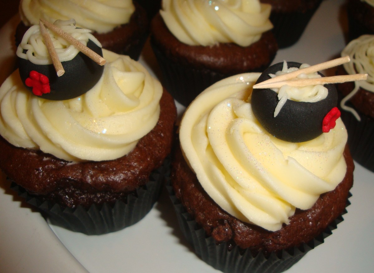 Chinese Cupcakes - Oodles of Noodles