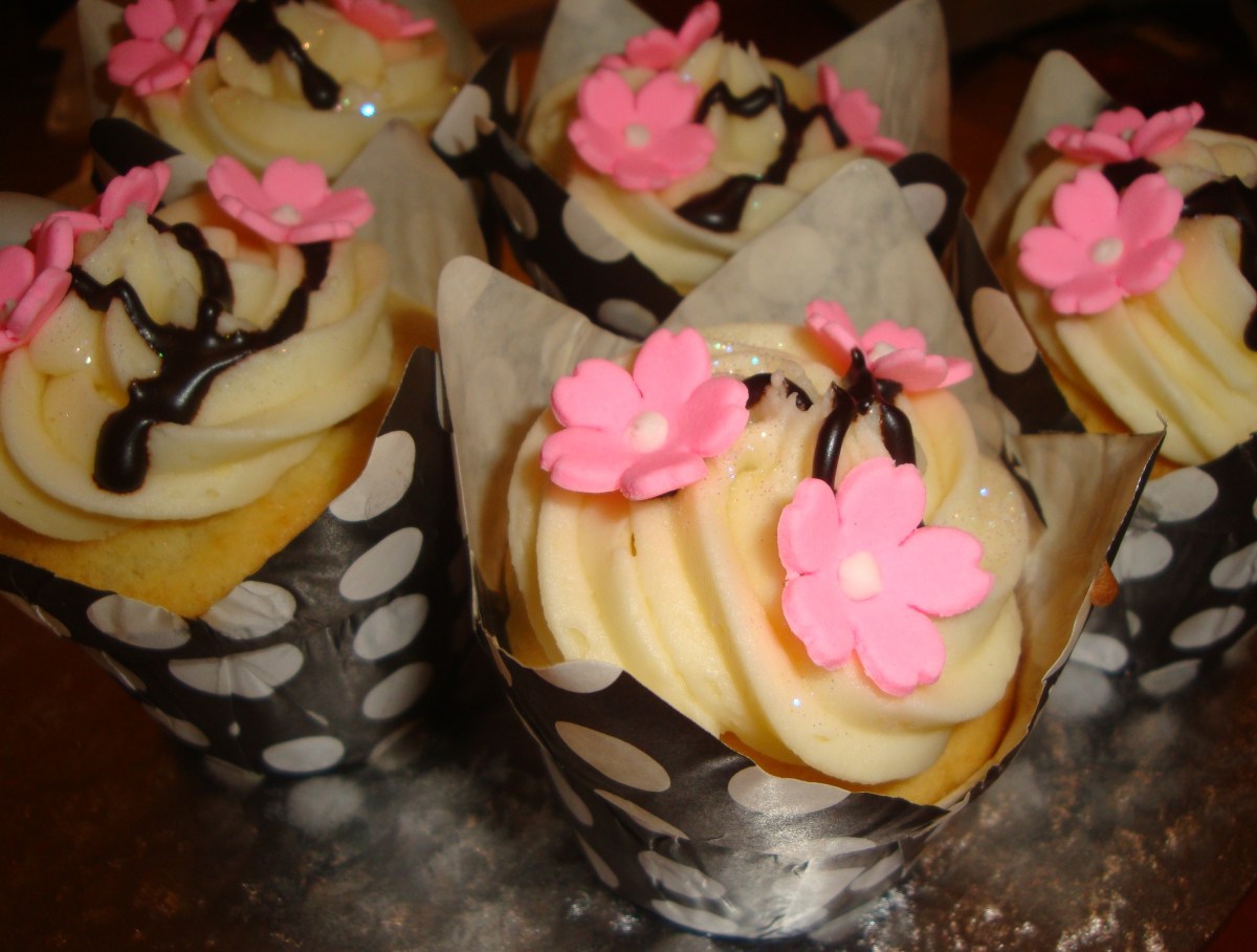 Chinese Cupcakes - Blossoms