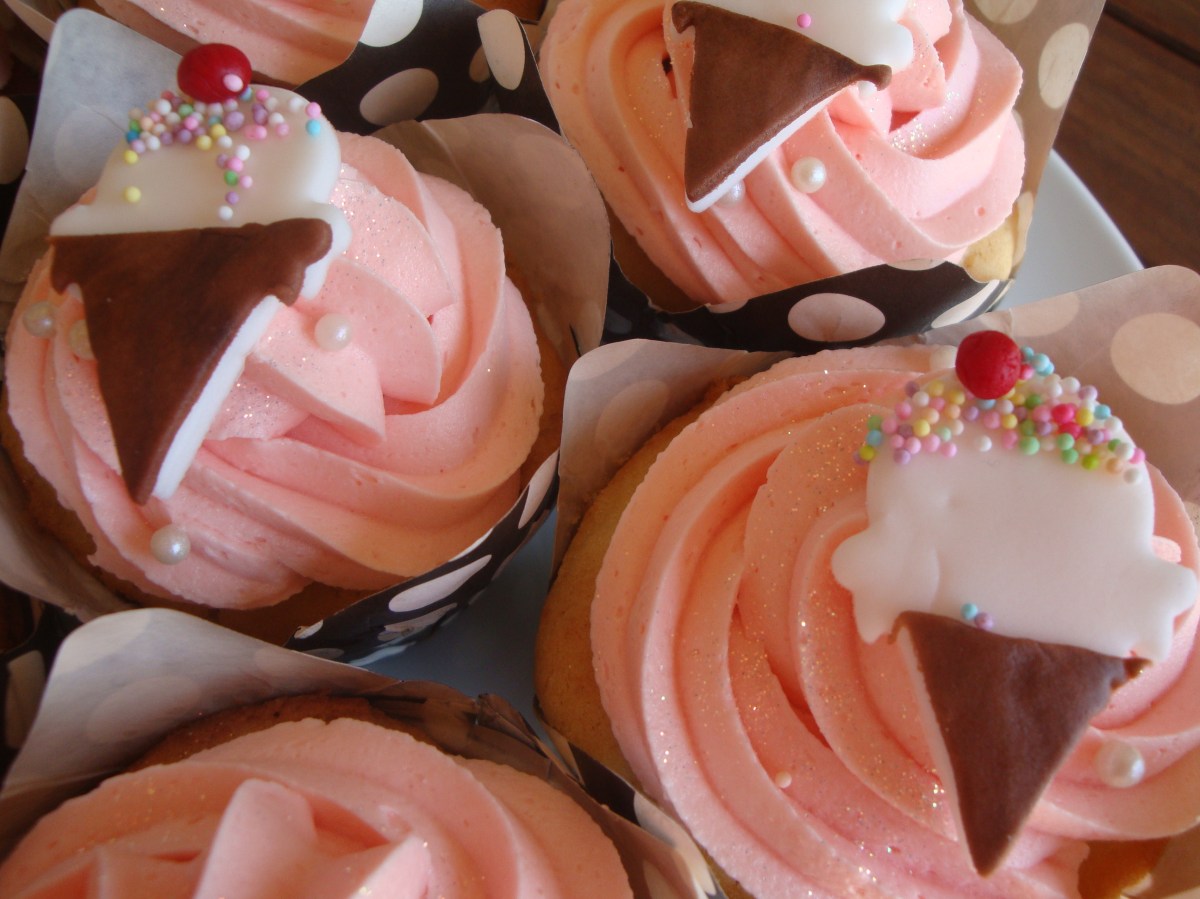 Ice-cream Cupcakes