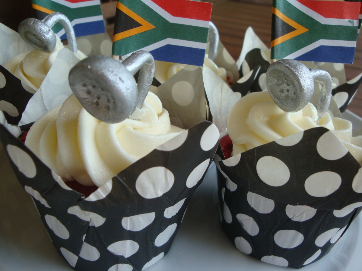 Only In South Africa Cupcakes