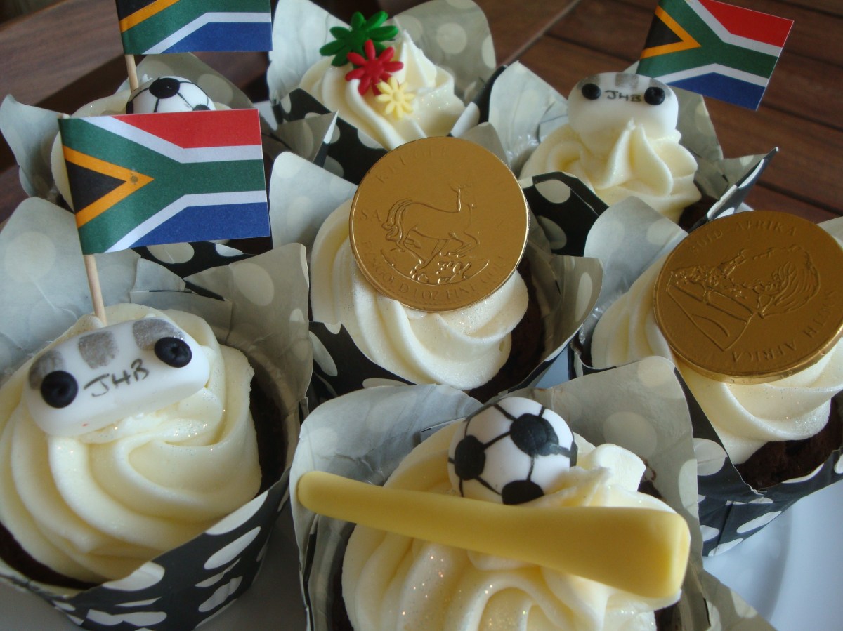 Only In South Africa Cupcakes