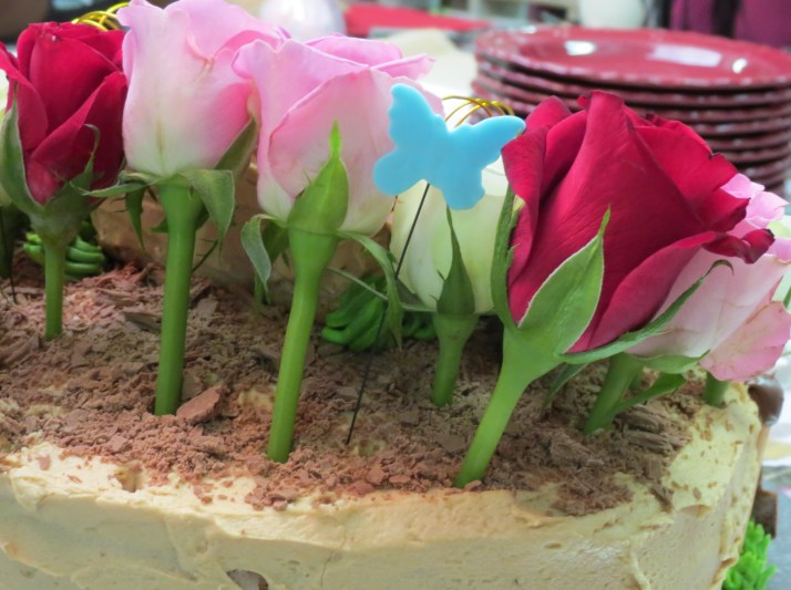 Garden Birthday Cake