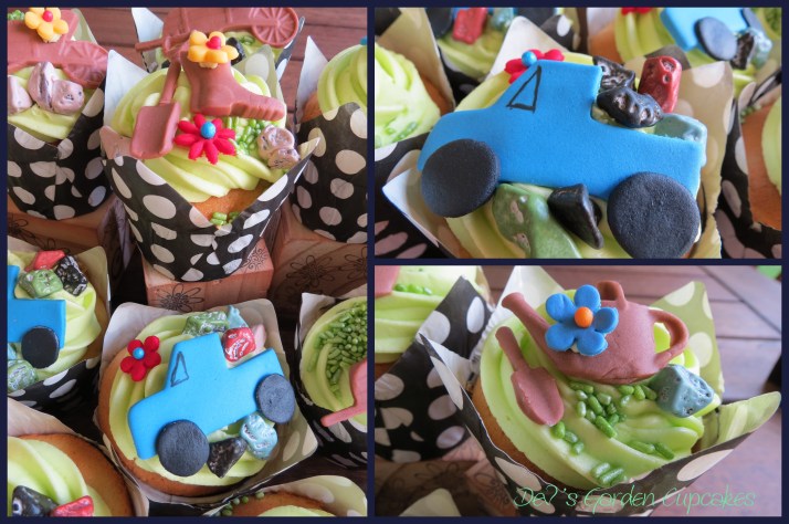Garden Theme Cupcakes Garden Theme Cupcakes