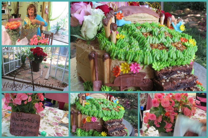 Garden Birthday Cake