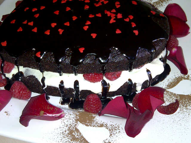 Paige's Valentine Cake