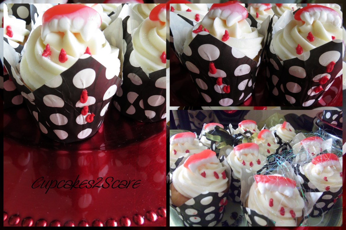 Scary Party Cupcakes