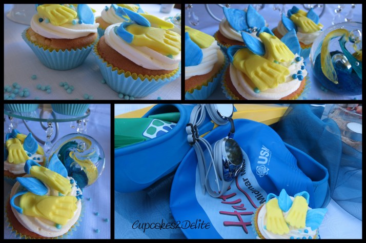 Swimming Cupcakes