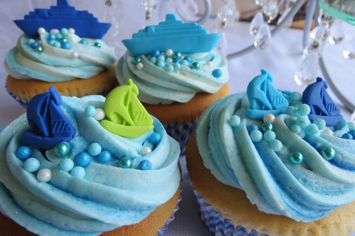 Ship & Yacht Cupcakes