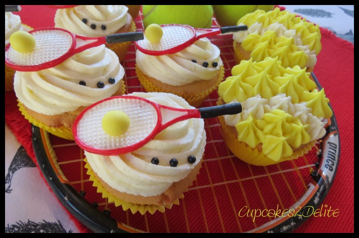 Tennis Cupcakes