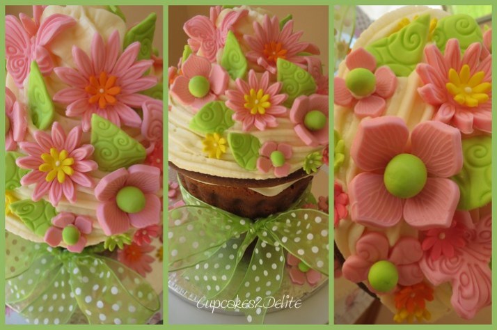 Giant Cupcake Birthday Cake Giant Cupcake Birthday Cake