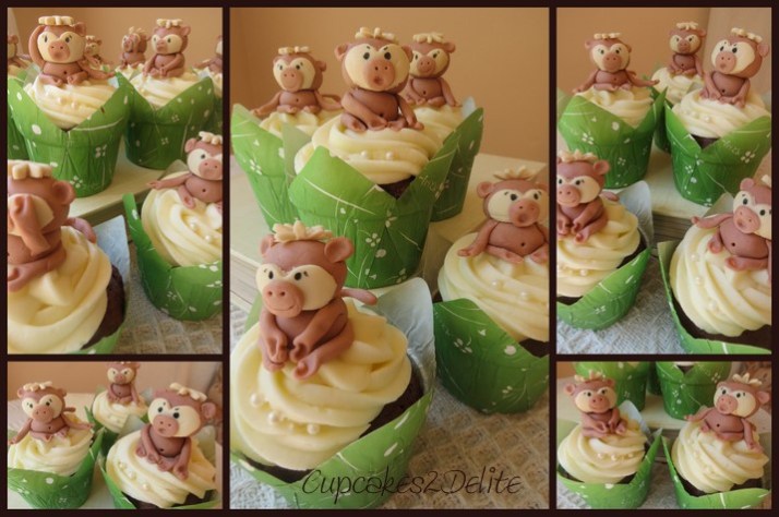 Monkey Cupcakes Monkey Cupcakes