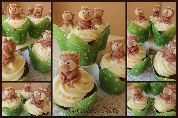Monkey Cupcakes