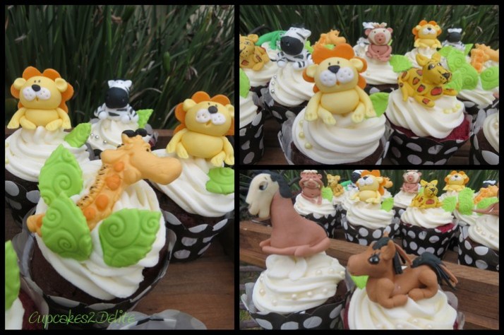 Walk on the Wild Side Cupcakes Walk on the Wild Side Cupcakes