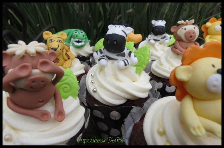 Walk on the Wild Side Cupcakes Walk on the Wild Side Cupcakes