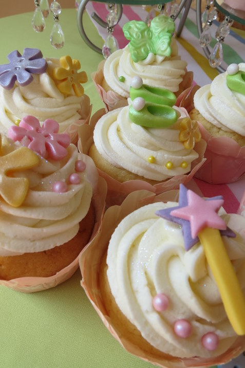 Tinkerbell Cupcakes 