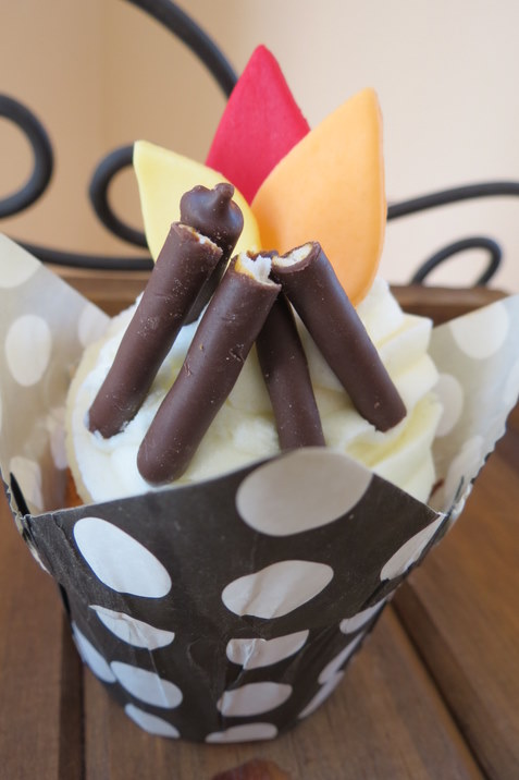 Camping Themed Cupcakes