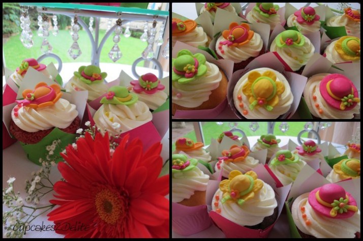 Cupcakes with Summer Hats