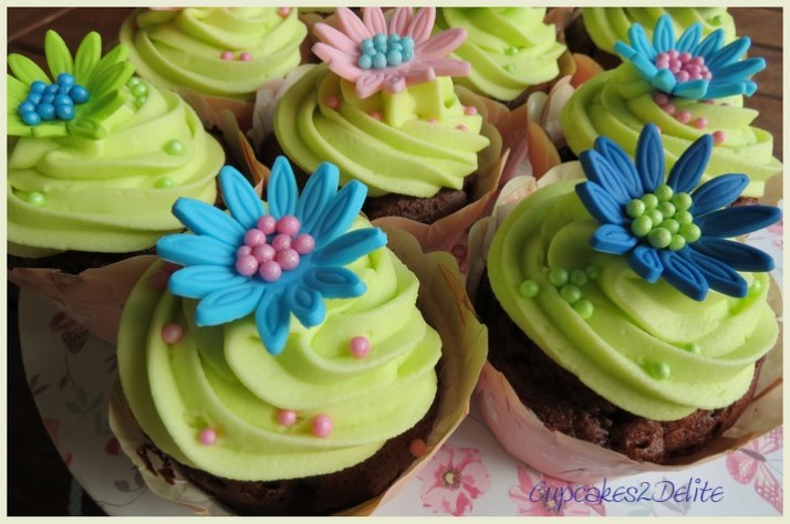 Daisy Cupcakes