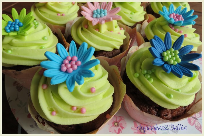 Daisy Cupcakes