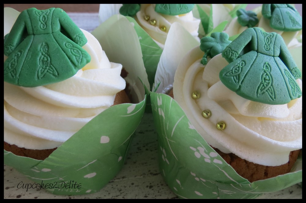 Irish Cupcakes