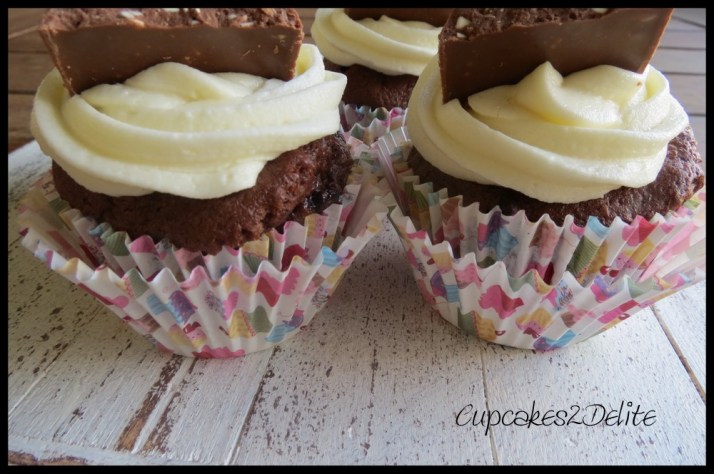 Toblerone Cupcakes