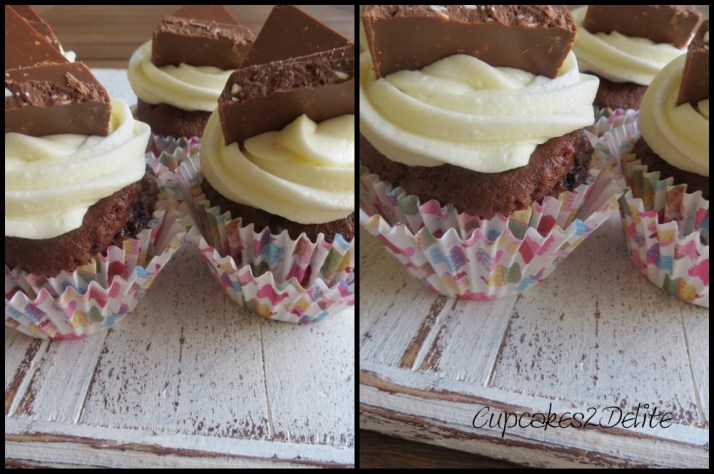 Toblerone Cupcakes
