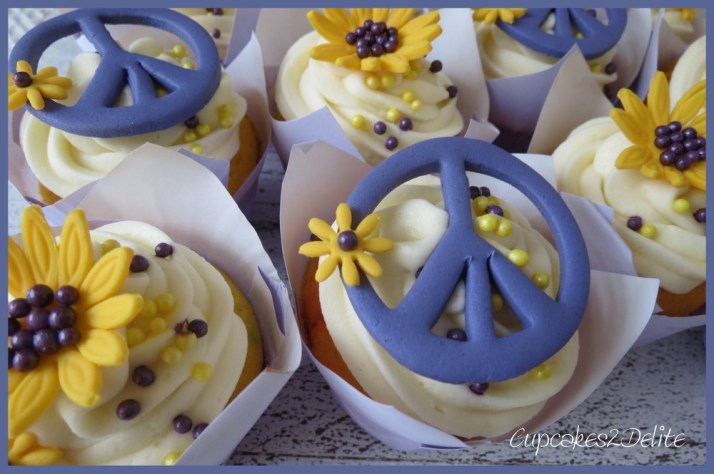 Hippie Cupcakes