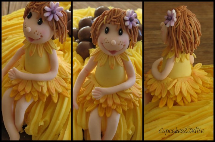 Sunflower Fairy Cake