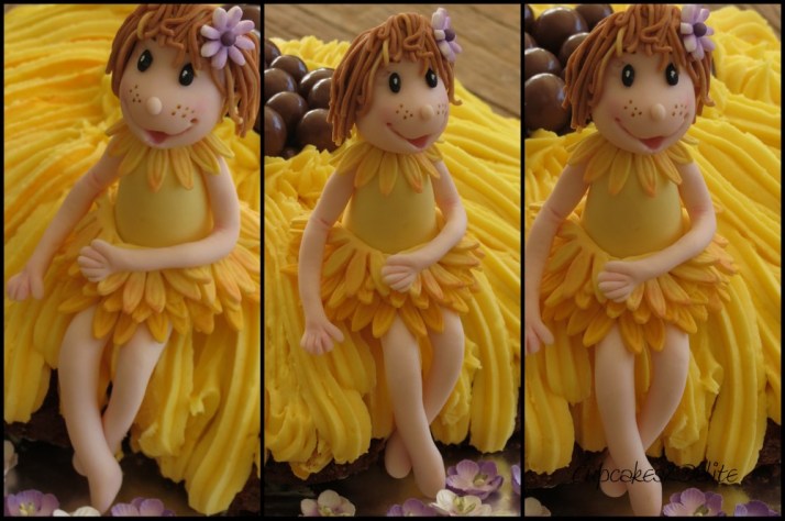 Sunflower Fairy Cake