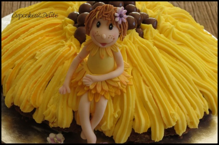 Sunflower Fairy Cake