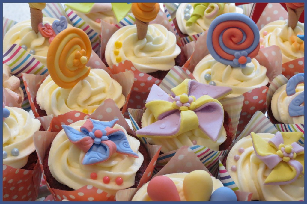 Funfair Extravaganza Cupcakes
