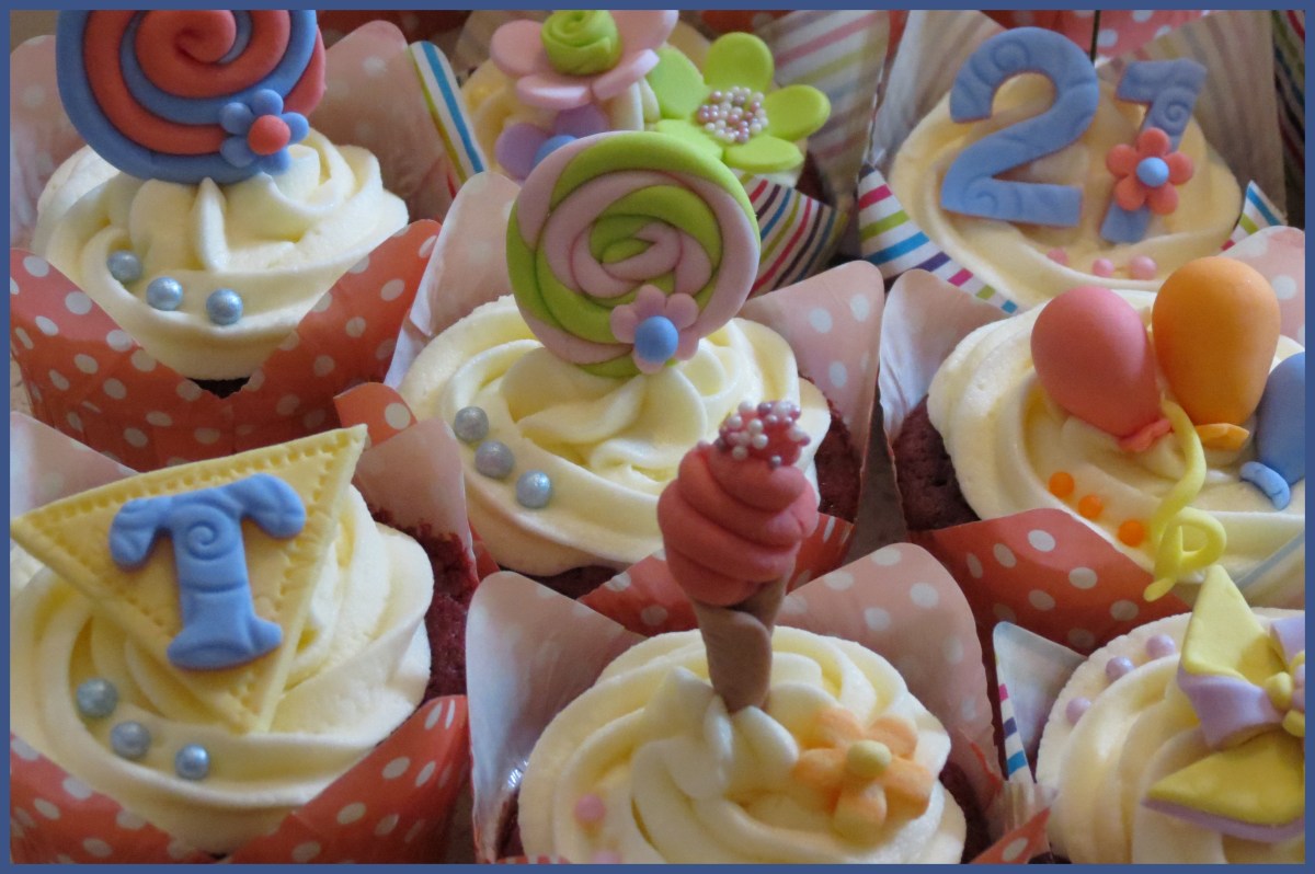 Funfair Extravaganza Cupcakes